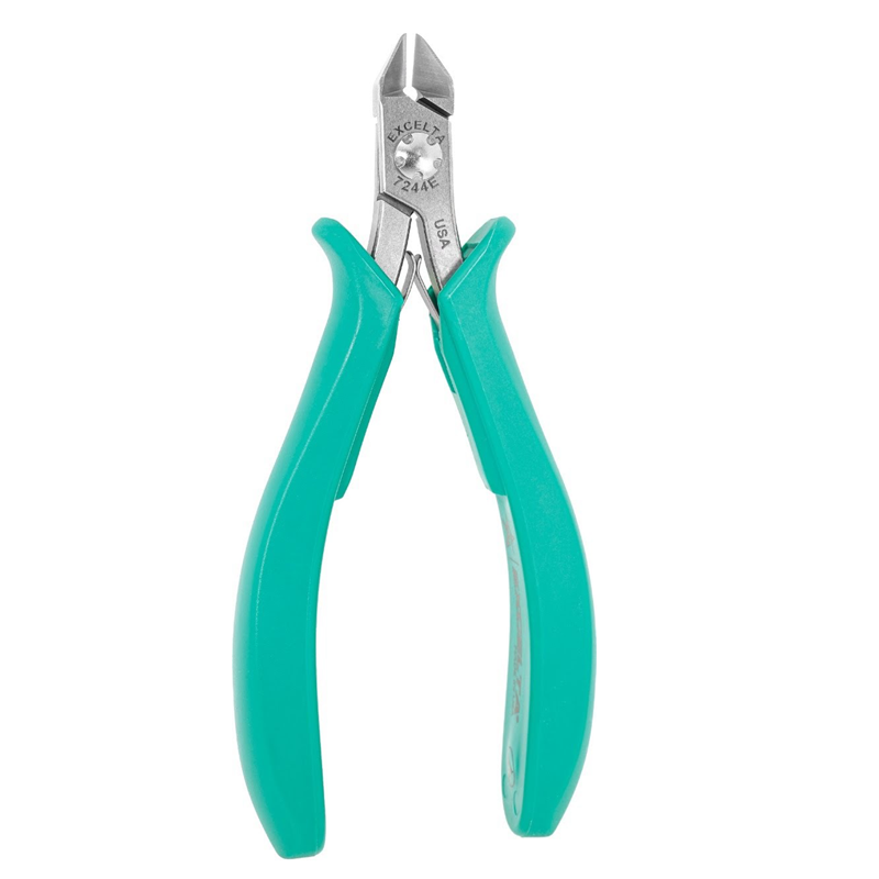 Excelta - 7204E - Cutters - Angulated Head - Carbon Steel - Blade Length.30" (7.5mm), 0.25" Height, 0.42" Wide, 5" Length