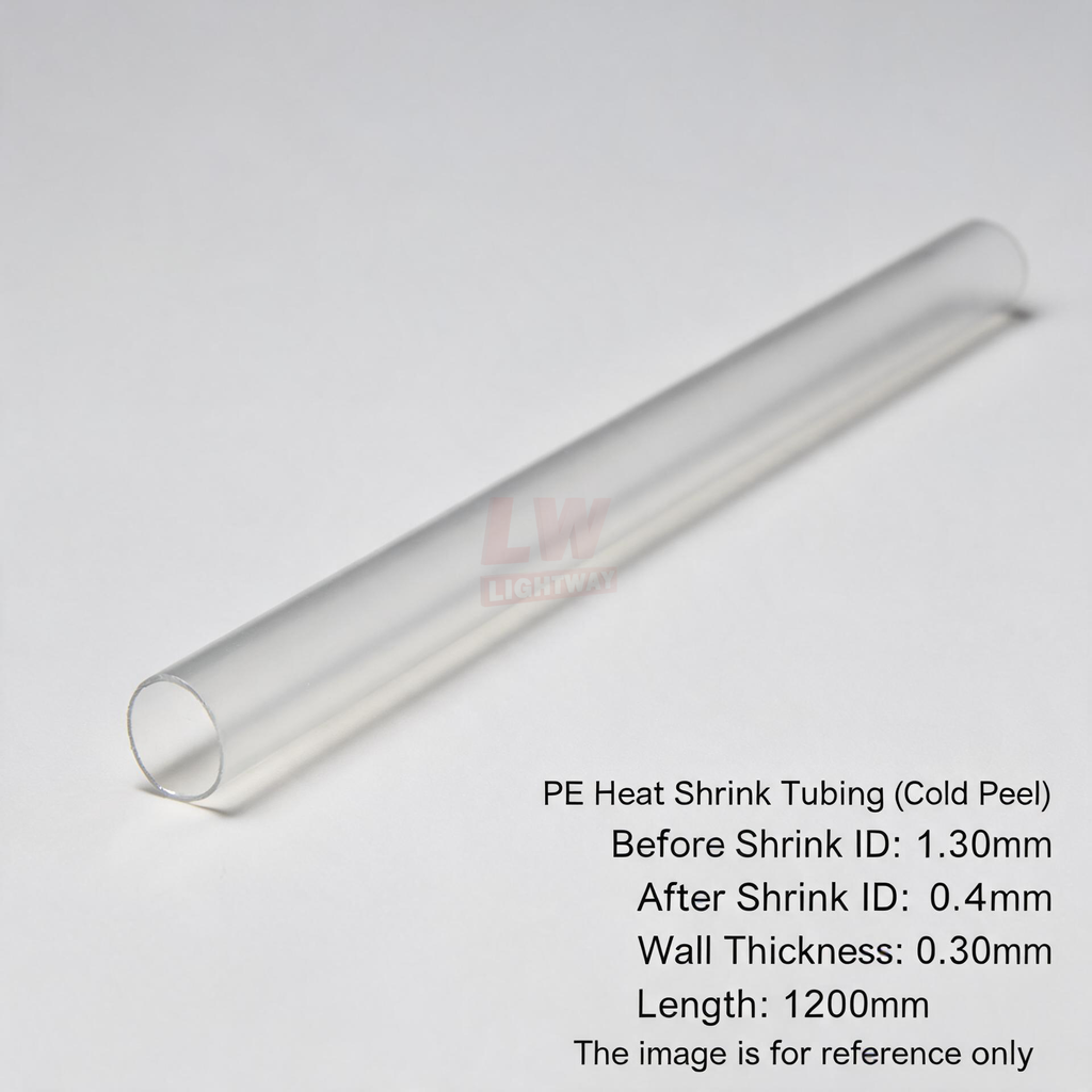 LINSTANT - 3.03.001227 / PE热缩管 / 收缩前ID: 1.30mm; 收缩后ID: 0.4mm; Wall: 0.30mm; Length: 1200mm