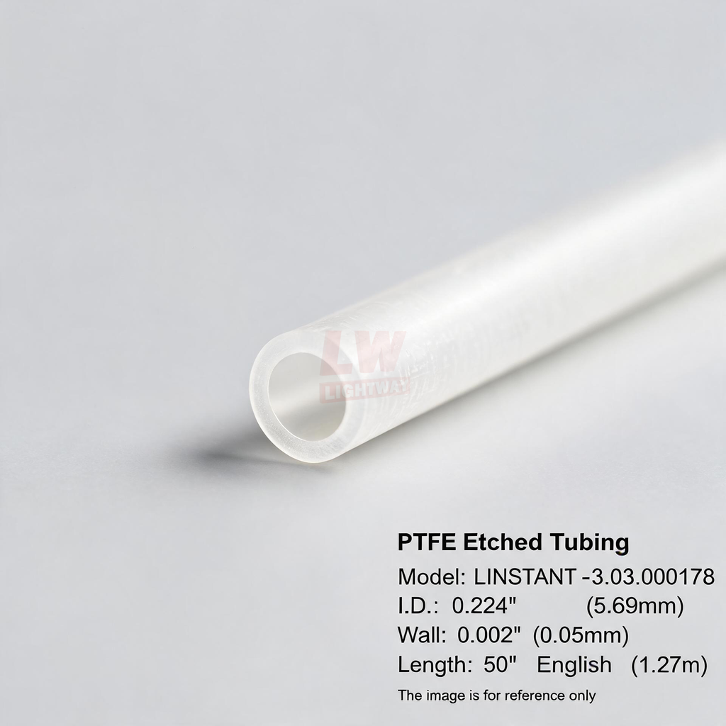 LINSTANT - 3.03.000178 / PTFE蚀刻管 / ID:0.224”（约5.69mm），Wall:0.002”（约0.05mm），Length:50”（约1.27米）