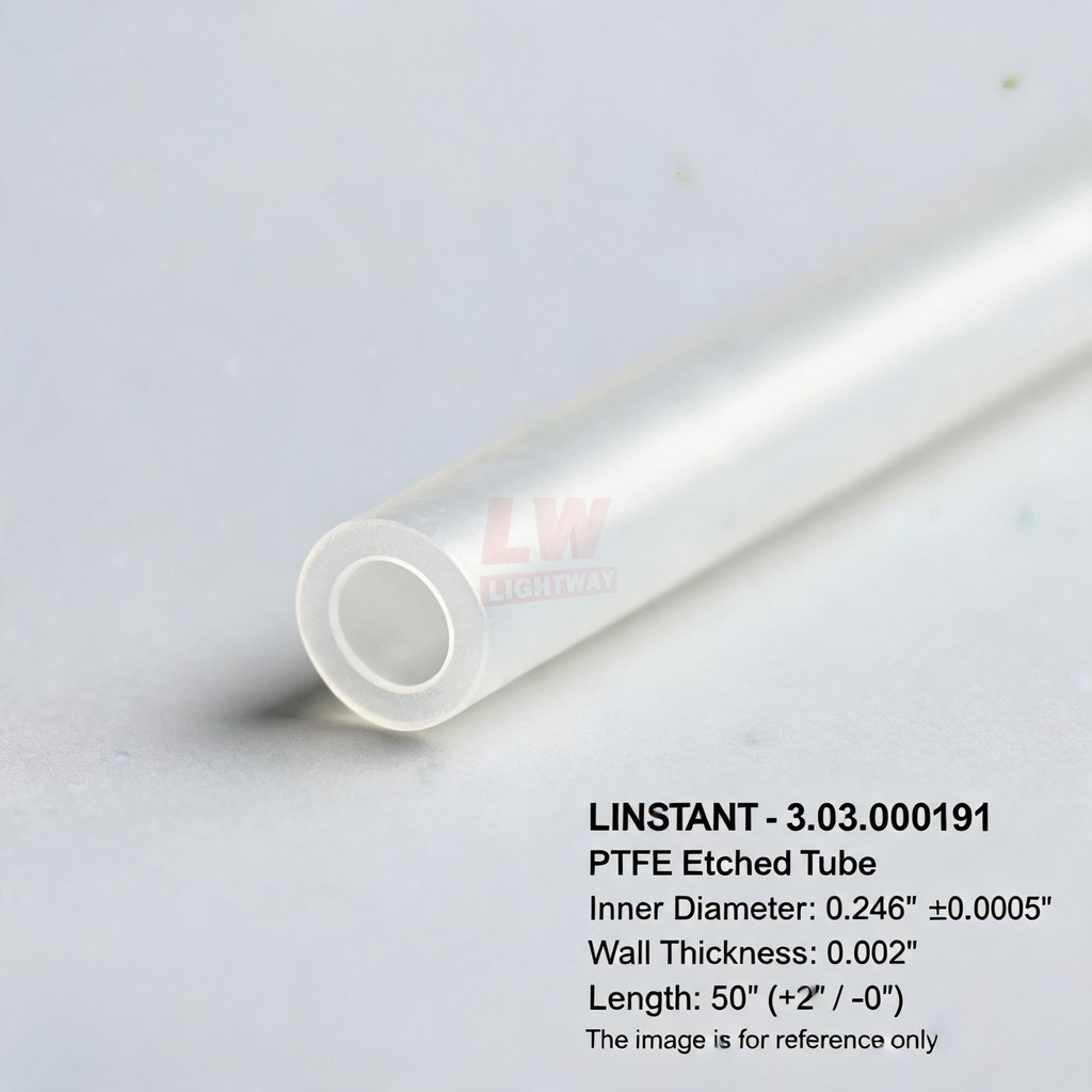 LINSTANT - 3.03.000191 / PTFE蚀刻管 / ID:0.246”（±0.0005”），Wall:0.002”，Length:50”（+2”，-0”）