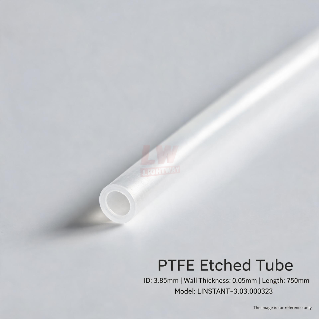 LINSTANT - 3.03.000323 / PTFE Etched Tube / ID:3.85mm, Wall:0.05mm, Length:750mm