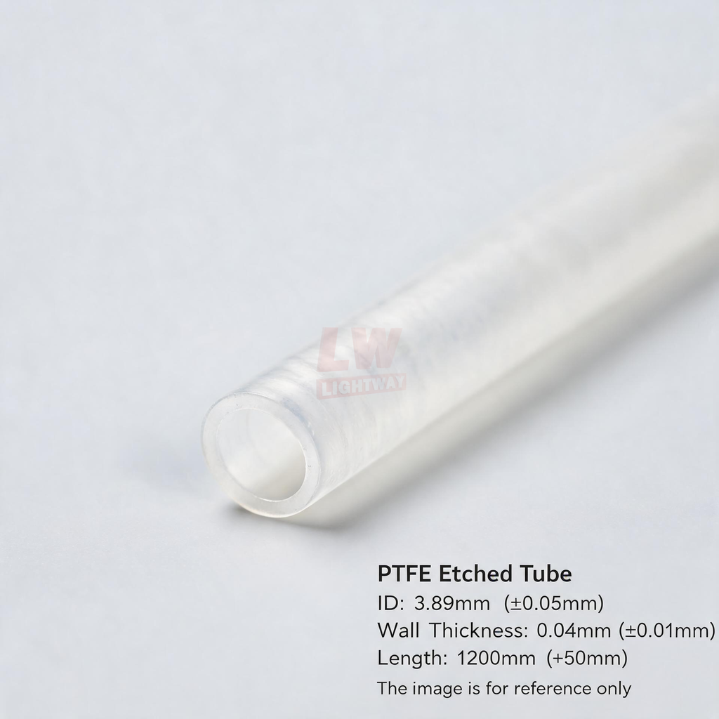 LINSTANT - 3.03.000324 / PTFE蚀刻管 / ID:3.89mm（公差±0.05mm），Wall:0.04mm（公差±0.01mm），Length:1200mm（+50mm）