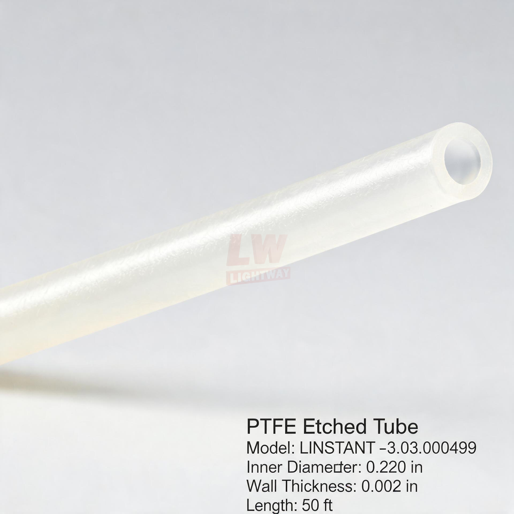 LINSTANT - 3.03.000499 / PTFE蚀刻管 / ID:0.220”，Wall:0.002”，Length:50英尺