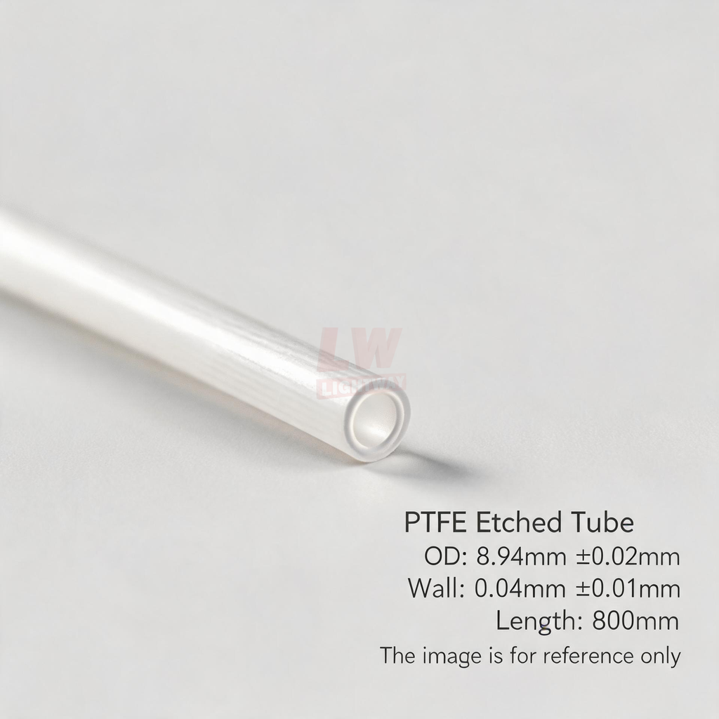 LINSTANT - 3.03.000937 / PTFE蚀刻管 / OD:8.94mm（公差±0.02mm），Wall:0.04mm（公差±0.01mm），Length:800mm