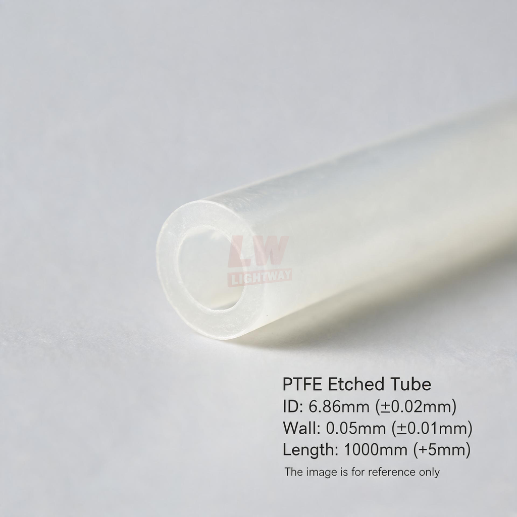 LINSTANT - 3.03.001083 / PTFE Etched Tube / ID:6.86mm(±0.02mm), Wall:0.05mm(±0.01mm), Length:1000mm(+5mm)