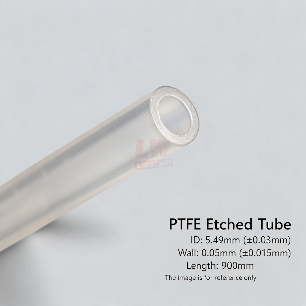 LINSTANT - 3.03.001236 / PTFE蚀刻管 / ID:5.49mm（公差±0.03mm），Wall:0.05mm（公差±0.015mm），Length:900mm