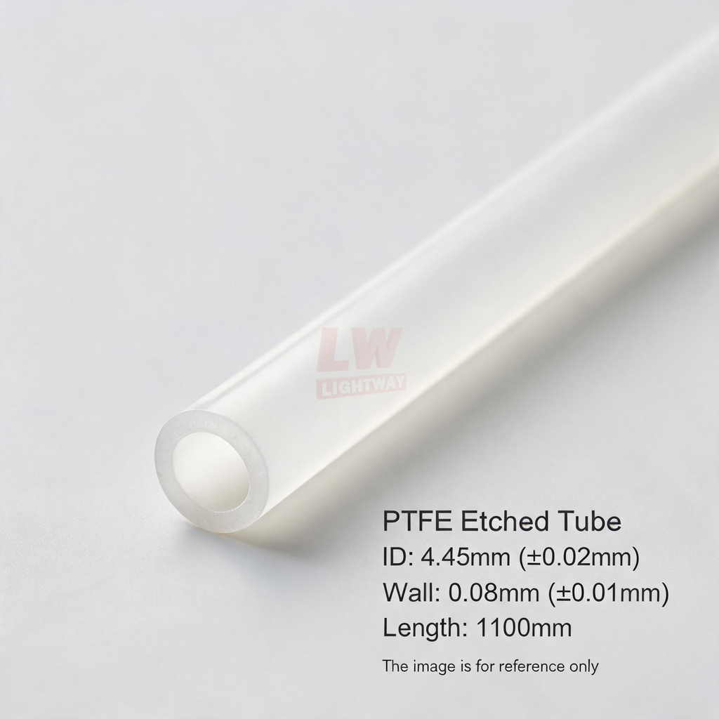 LINSTANT - 3.03.001311 / PTFE蚀刻管 / ID:4.45mm（±0.02mm），Wall:0.08mm（±0.01mm），Length:1100mm