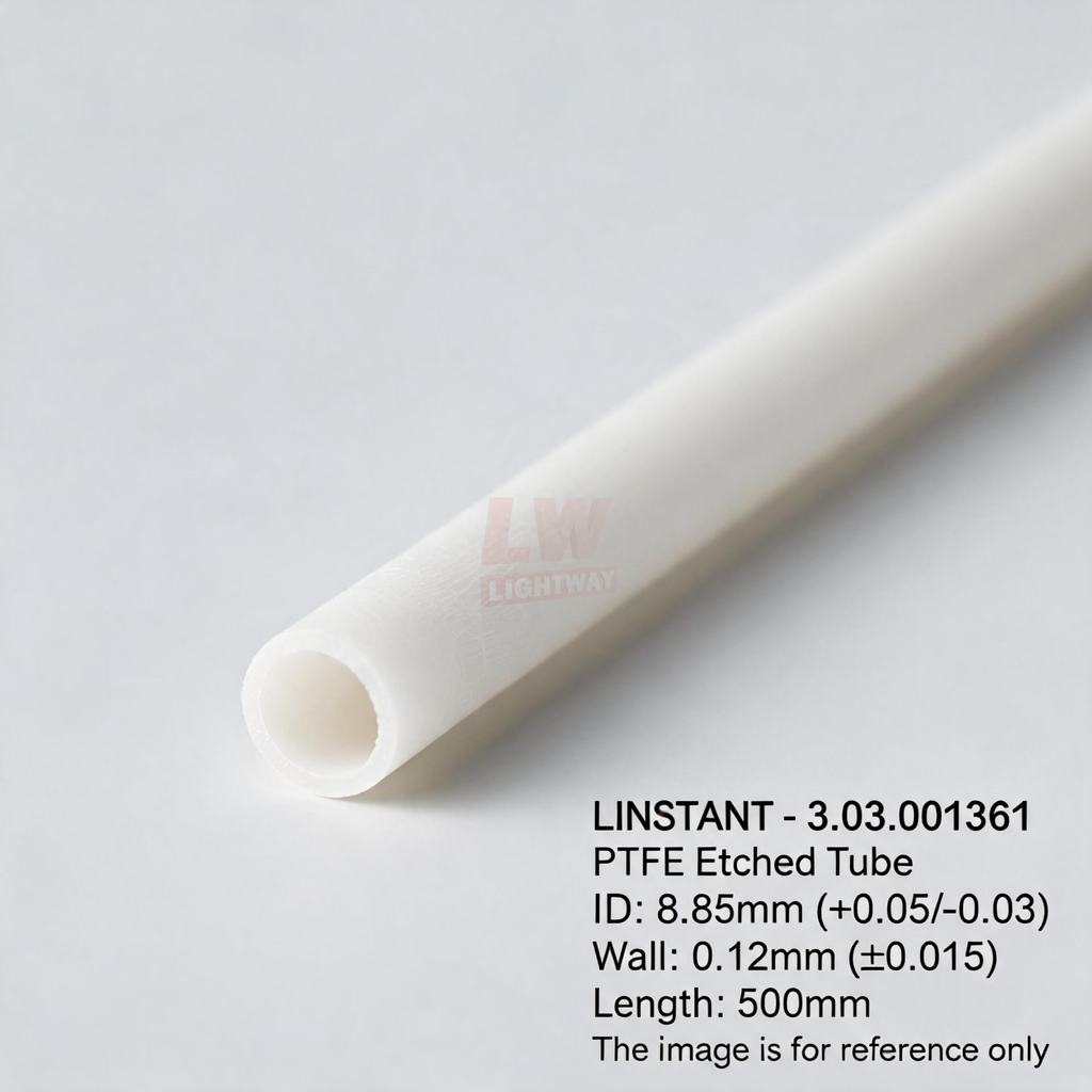 LINSTANT - 3.03.001361 / PTFE蚀刻管 / ID:8.85mm（+0.05/-0.03），Wall:0.12mm（±0.015），Length:500mm