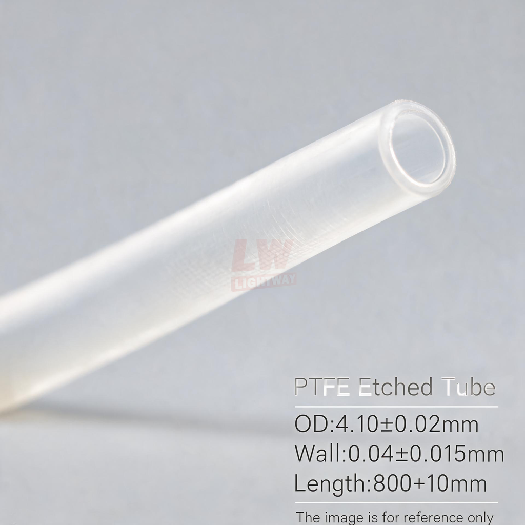LINSTANT - 3.03.001453 / PTFE蚀刻管 / OD:4.10±0.02mm，Wall:0.04±0.015mm，Length:800+10mm