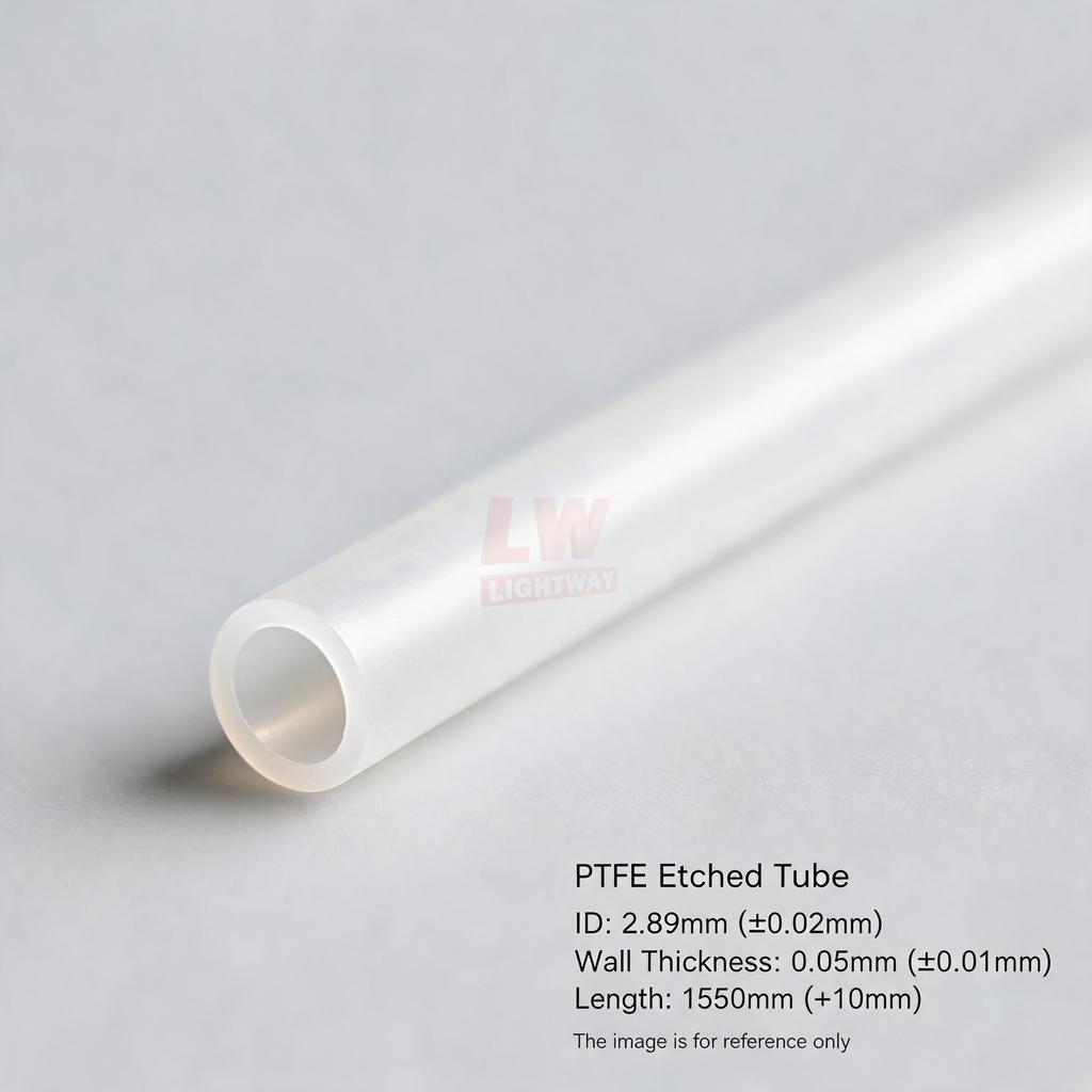 LINSTANT - 3.03.000295 / PTFE Etched Tube / ID:2.89mm(±0.02mm), Wall:0.05mm(±0.01mm), Length:1550mm(+10mm)