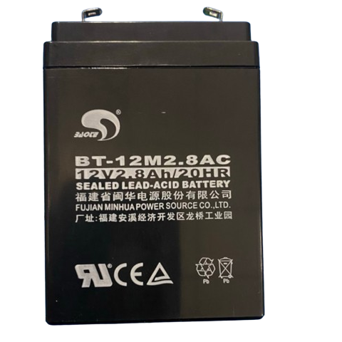 赛特 - BT-12M2.8AC(12V2.8Ah/20HR)消防安防2.8AH铅酸免维护蓄电池