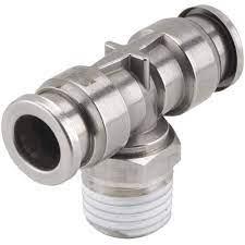 3009-1015-001/KQG2T07-N01S /SMC T TYPE FITTING OD1/4 - 1/8NPT-T 型接头1/4‘’- 1/8NPT