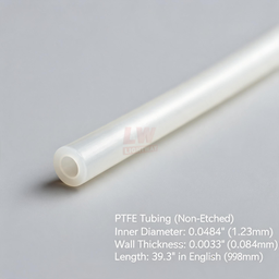 [006-100068-000] LINSTANT - 3.03.000018 / PTFE管（聚四氟乙烯管） / PTFE Tubing (Non-Etched) / ID:0.0484”（约1.23mm），Wall:0.0033”（约0.084mm），Length:39.3”（约998mm）