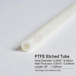 [006-100089-000] LINSTANT - 3.03.000198 / PTFE蚀刻管 / PTFE Etched Tube / ID:0.2540”（约6.45mm），Wall:0.0015”（约0.038mm），Length:60”（约1524mm）