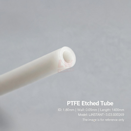 [006-100098-000] LINSTANT - 3.03.000269 / PTFE蚀刻管 / PTFE Etched Tube / ID:1.80mm，Wall:0.05mm，Length:1400mm