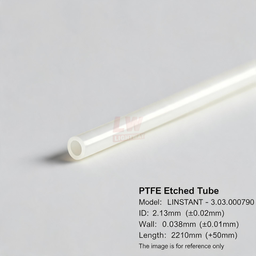 [006-100148-000] LINSTANT - 3.03.000790 / PTFE蚀刻管 / PTFE Etched Tube / ID:2.13mm（±0.02mm），Wall:0.038mm（±0.01mm），Length:2210mm（+50mm）