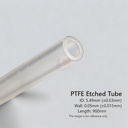 [006-100168-000] LINSTANT - 3.03.001236 / PTFE蚀刻管 / PTFE Etched Tube / ID:5.49mm（公差±0.03mm），Wall:0.05mm（公差±0.015mm），Length:900mm