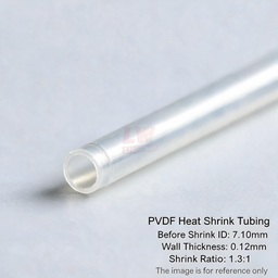 [006-100208-000] LINSTANT - 3.03.000646 / PVDF热缩管 / PVDF Heat Shrink Tubing / ID:(收缩前): 7.10mm; Wall: 0.12mm; 收缩比: 1.3:1